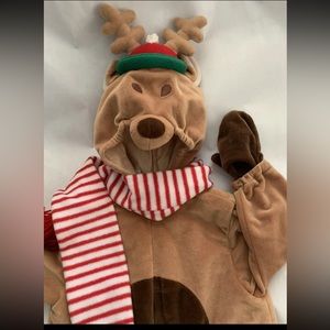 Reindeer Halloween Christmas Costume Dress Up Size 18 Months